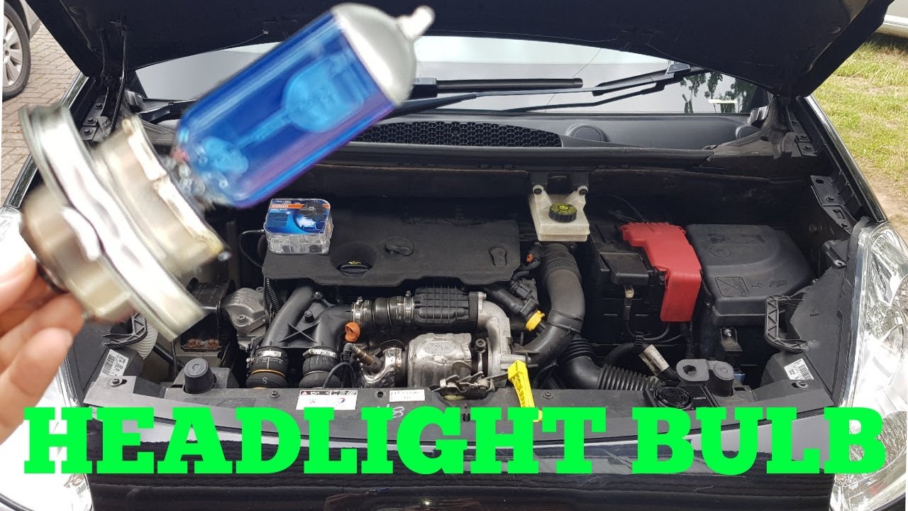 How To Change Peugeot Partner Headlight Bulb
