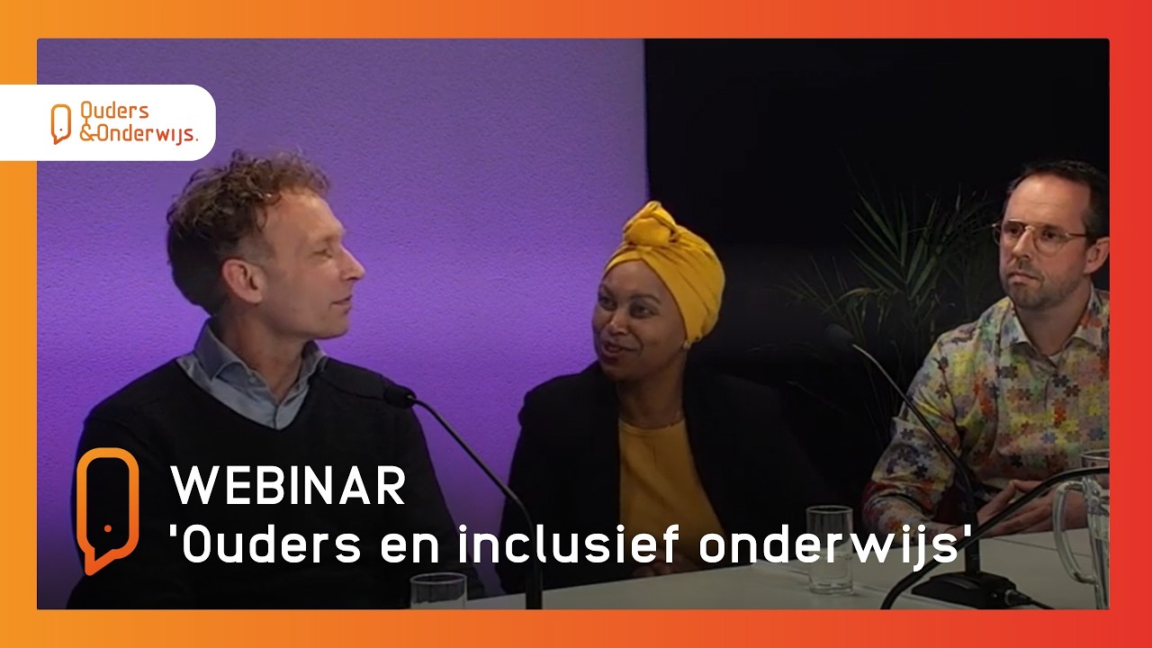 WEBINAR 'Ouders en inclusief onderwijs' | Ouders & Onderwijs