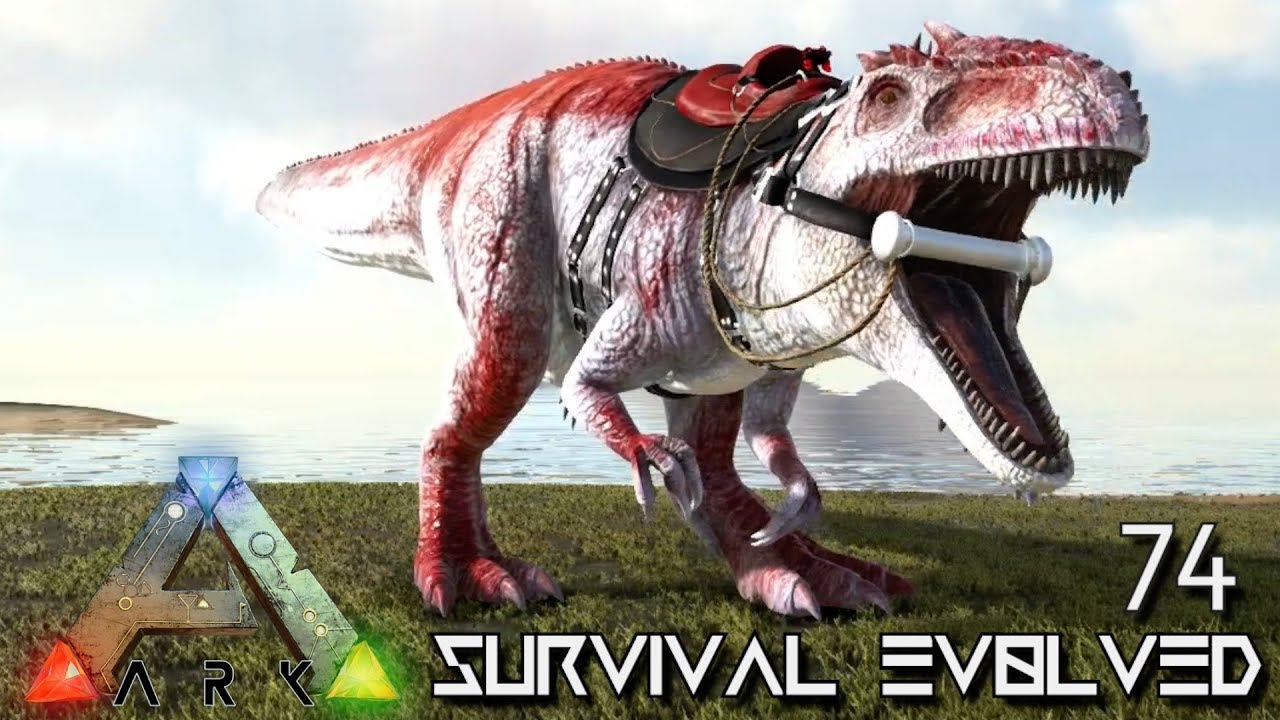 ARK: SURVIVAL EVOLVED - ALPHA GIGANOTOSAURUS KING GIGA TAMING E74 !!! ( ARK EXTINCTION CORE MODDED )