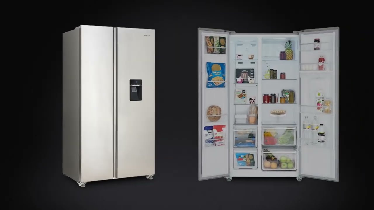 Heladera Whirlpool side by side WRS955FDWX