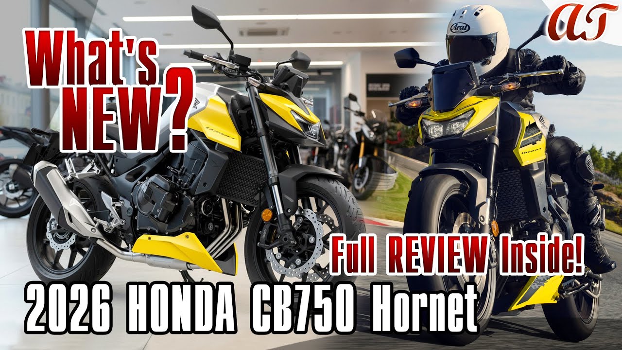 HONDA CB750 Hornet 2026 года * Что нового? Полный обзор внутри! Характеристики, цвета, основные о...