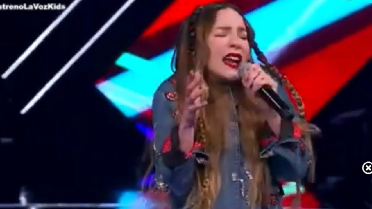 Belinda -Nada .Audiciones A Ciegas La Voz Kids 2021Completa