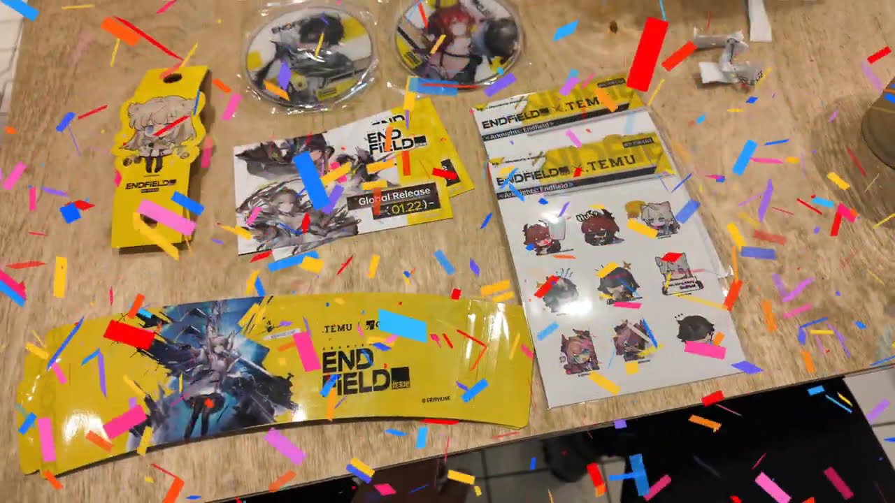 I went to the CAFE just for Arknight : Endfield merch!!!