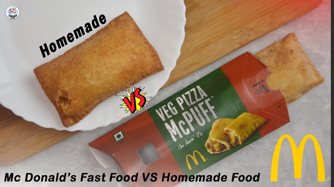 McDonald's Fast Food VS Homemade Food | Recreating 3 McDonald's Recipes at Home | Food Challenge |HP
