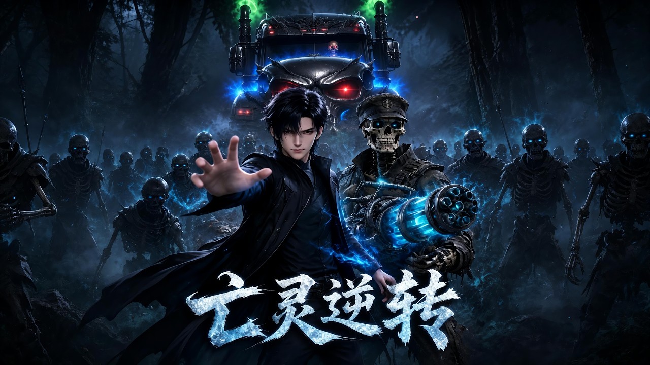 🔥《亡灵逆转》第一季全集 EP01-83 | 觉醒D级亡灵法师？ 都笑我是废物，我的骷髅扛着加特林来了！