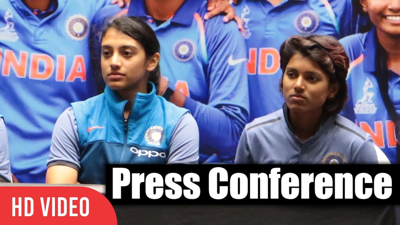 Smriti Mandhana, Punam Raut, Deepti Sharma | Press Conference | India Women's Cricket Team