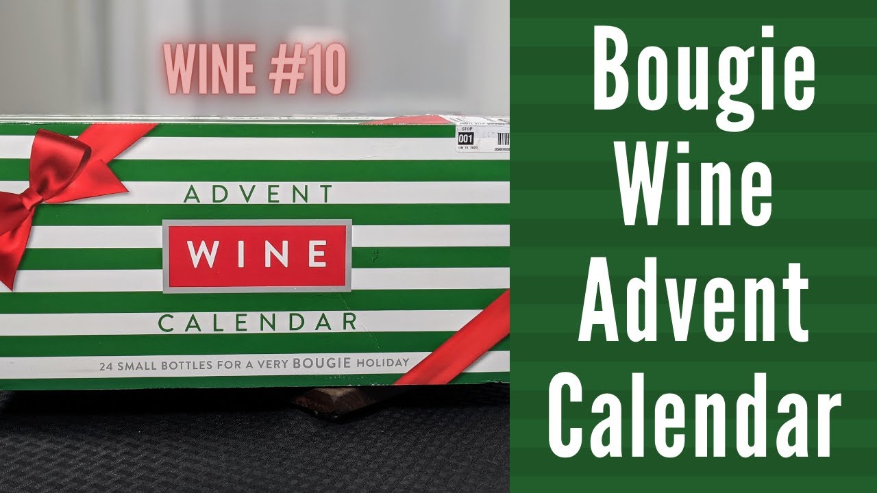 Bougie Wine Advent Calendar: Red Blend Wine Review