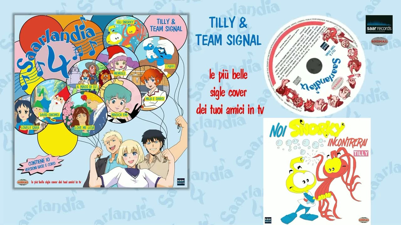 SAARLANDIA 4 - Le più belle sigle cover dei tuoi amici in TV (Tilly & Team Signal) 🎵💽❤️💙💛😍