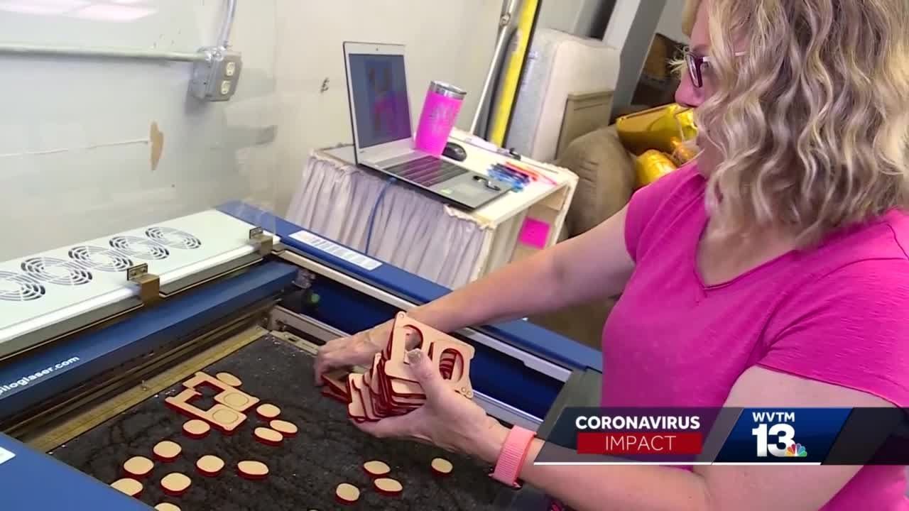 Hoover business making keychains to keep people safe during the coronavirus pandemic