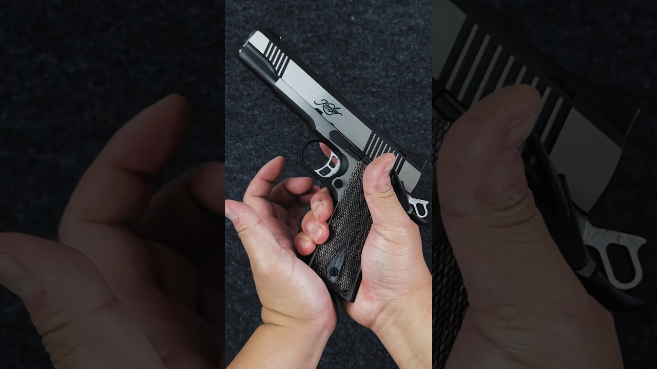 Watch this before buying a gun! How to do a Safe Handling Demonstration with Kimber 1911 eclipse