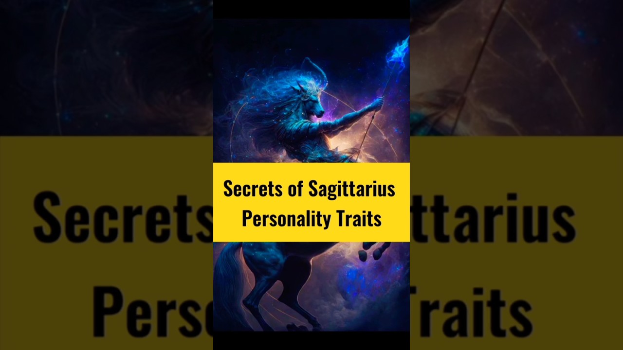 Zodiac sign - Sagittarius | Personality Traits of Sagittarius  #astrologyuniverse #shorts