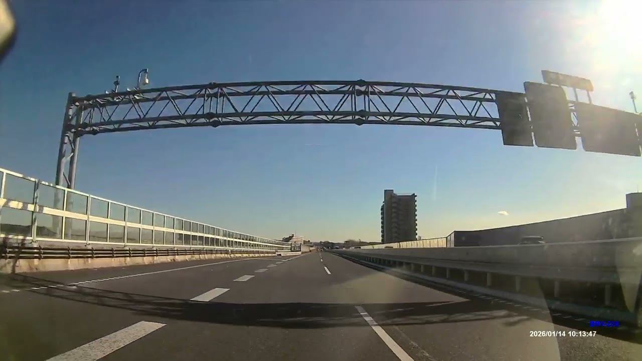 新湘南バイパス　茅ヶ崎海岸ICー藤沢IC