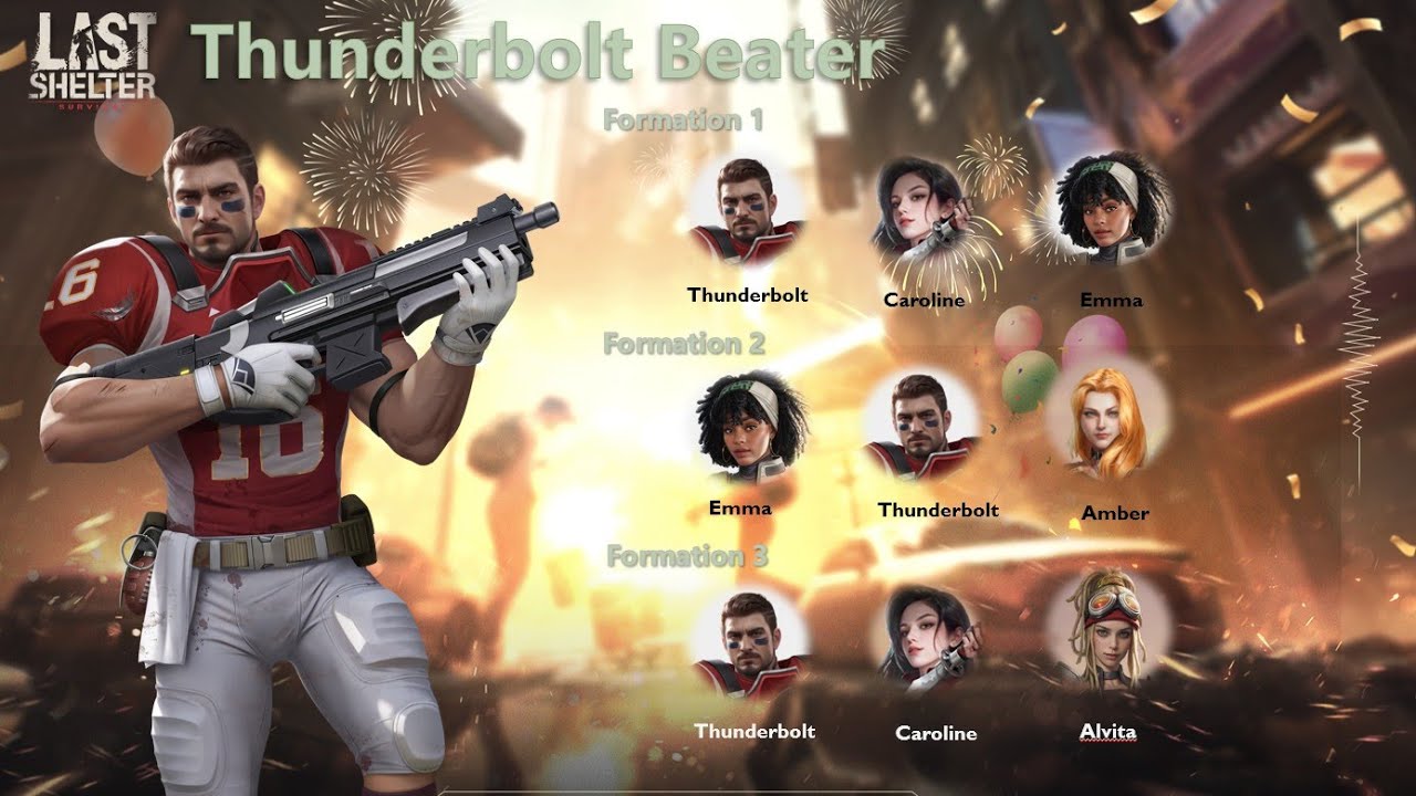 Thunderbolt Beater🤣comment the ticket used?  before watching II Last Shelter Survival💫II EZ1-GAMING