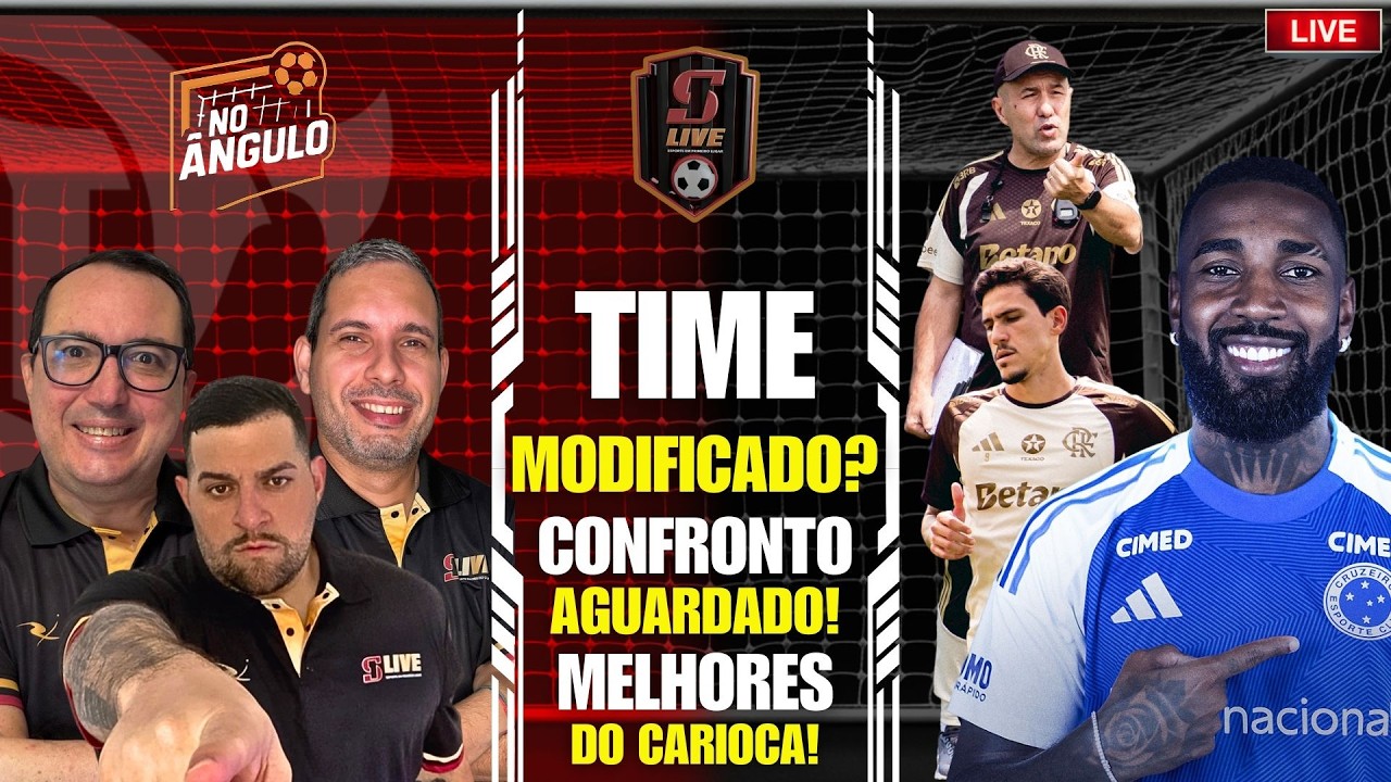 COM FOCO TOTAL NO BRASILEIRÃO, FLA ENCARA CRUZEIRO! JARDIM VAI MUDAR| HOMENAGENS E +