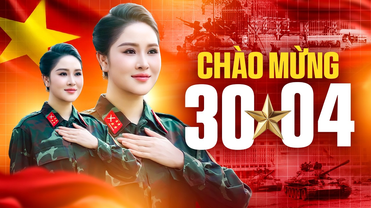 Lk Nhạc Đỏ H&agrave;o H&ugrave;ng Ch&agrave;o Mừng  30/4 - Nhạc C&aacute;ch Mạng Hay Nhất - C&ocirc; G&aacute;i Mở Đường