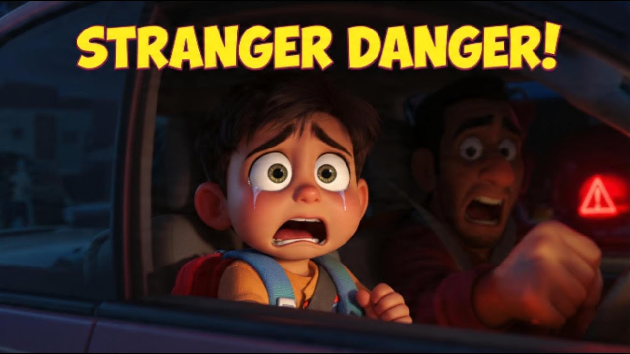 🚨 Trusting a Stranger Is Dangerous! | Hasnain’s True Lesson | Kids Safety Story
