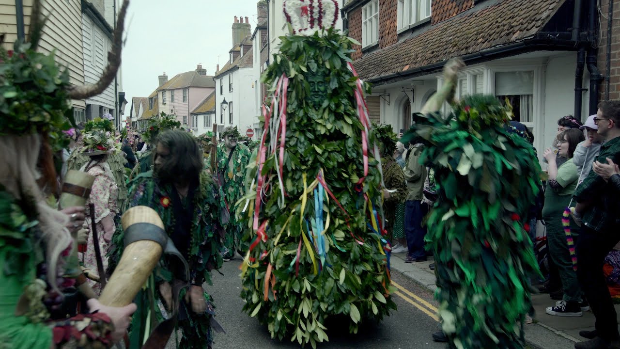 Hastings Traditional Jack in the Green 40th anniversary.