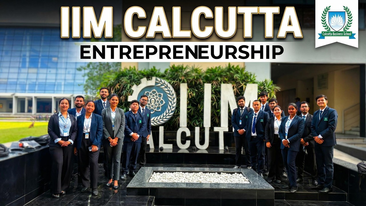 My First Visit to IIM Calcutta | Entrepreneurship 360 Experience 🎓🔥