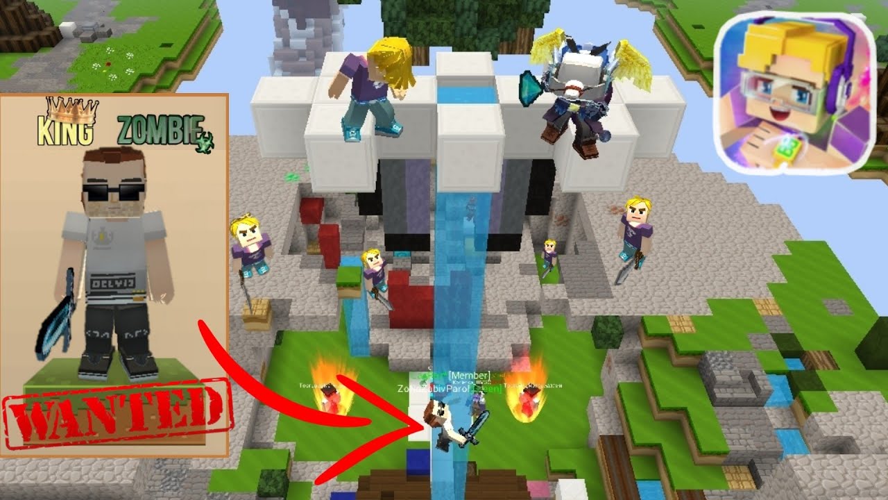 Zombie Infection mini-game | Зомби заражение мини-игра. Blockman go egg wars. Twi4x. Блокмен го.