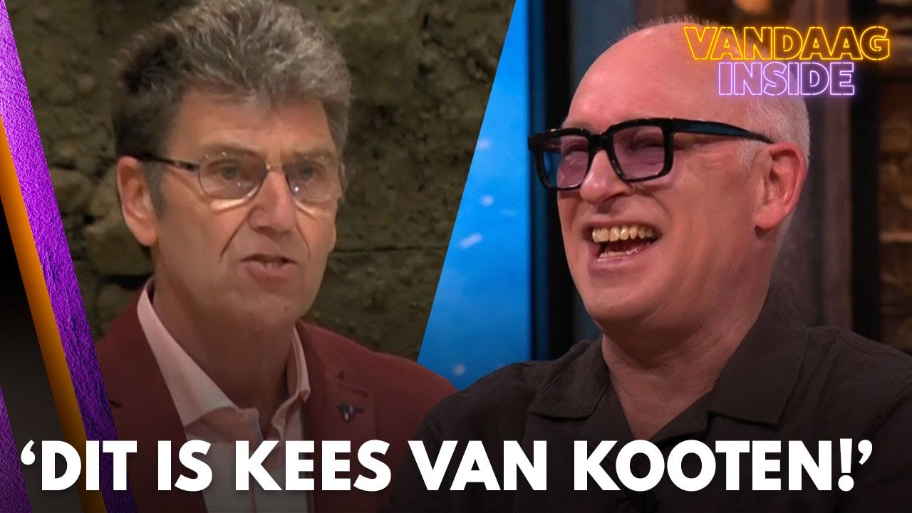 Vandaag Inside-tafel lacht om beelden Willem Boutkan: 'Dit is Kees van Kooten!' | VANDAAG INSIDE