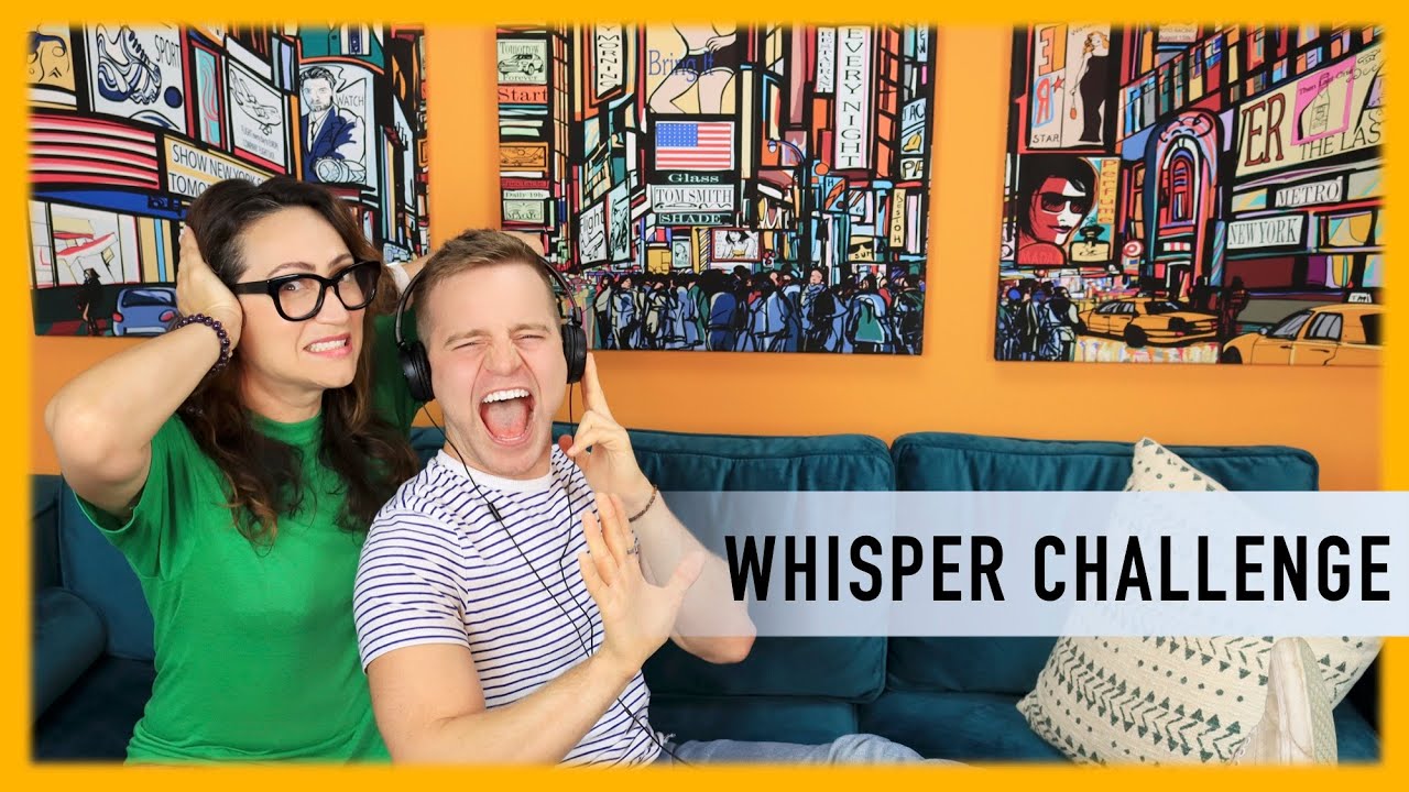 Whisper Challenge with Eden Espinosa | THE TYLER MOUNT VLOG