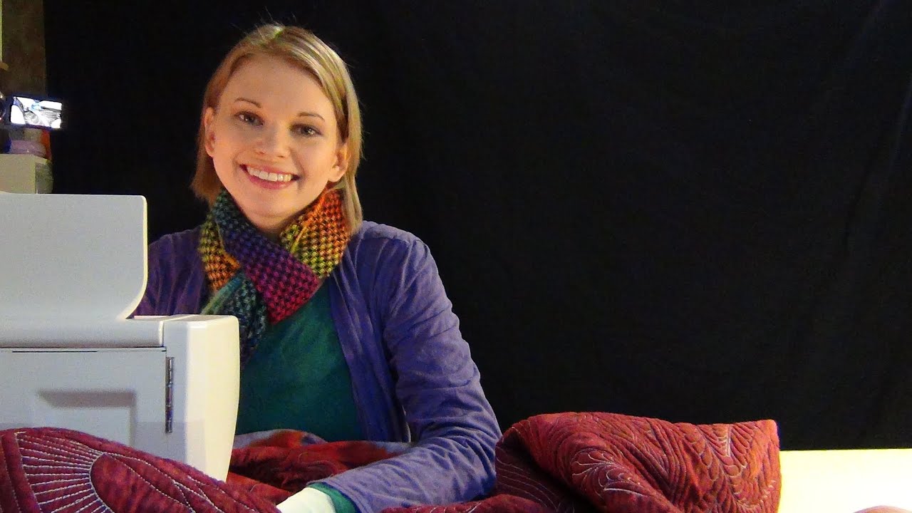 13. Learn to Quilt a Tiny, Stacked Version of Flame Stitch