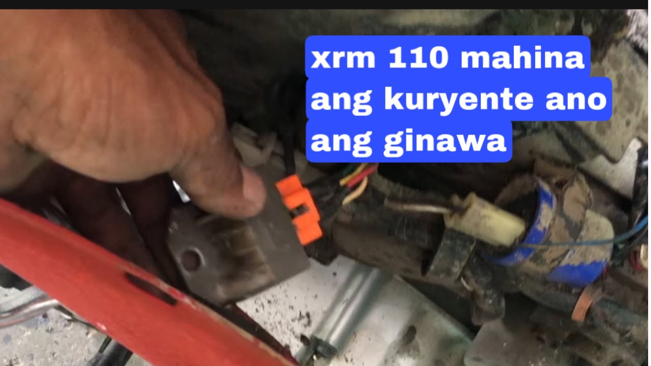 xrm 110 mahina ang kuryente ano ang ginawa