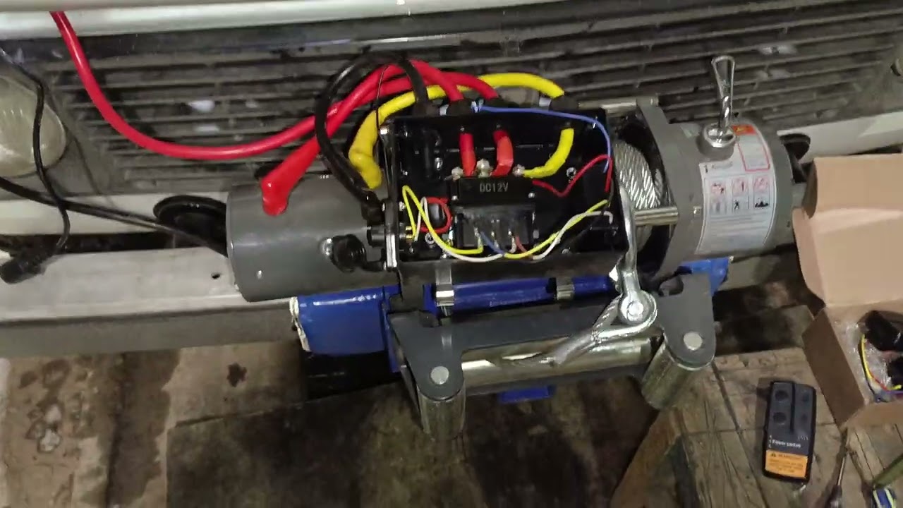 не работает пульт ДУ лебёдка electric winch