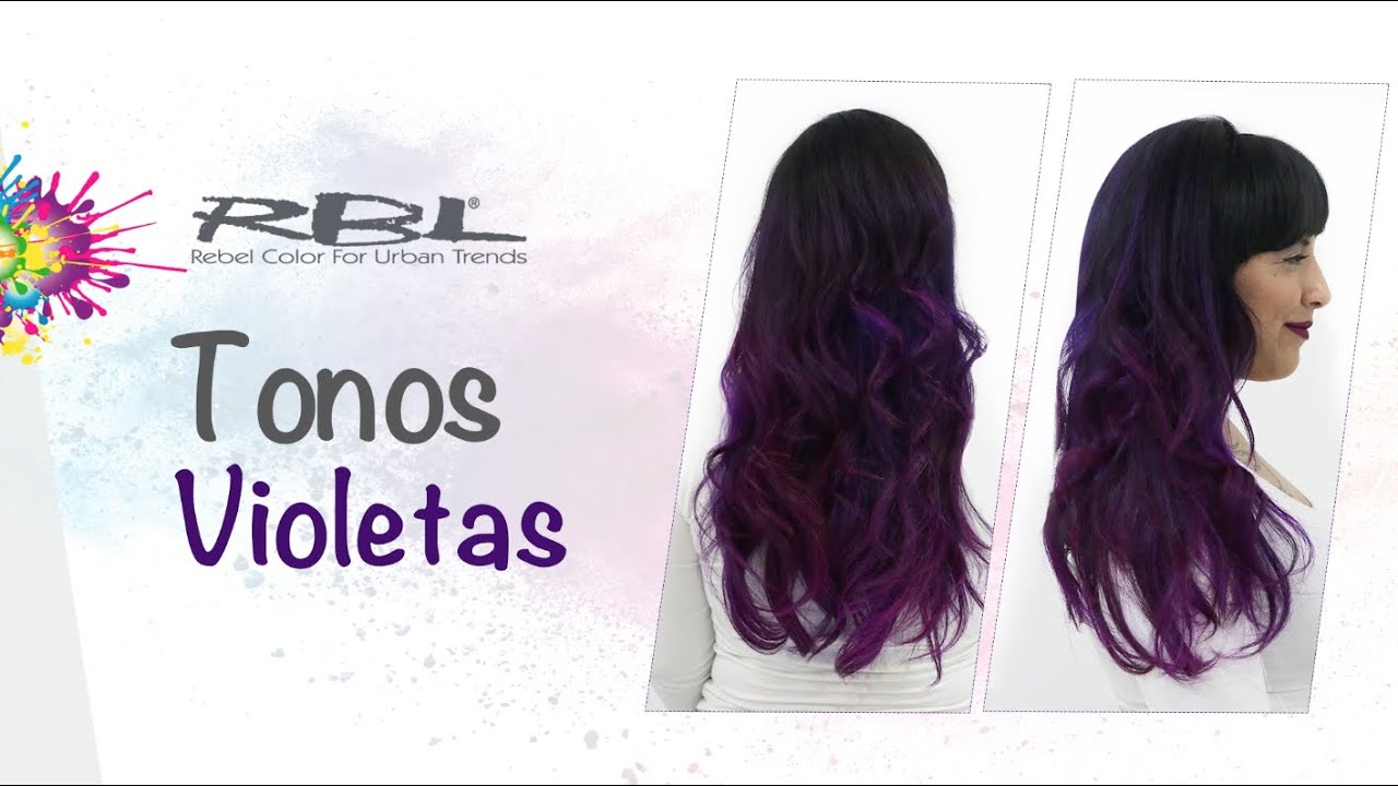 Descubre los tonos Violetas de RBL | Decolorante RBL Fórmula 1:2