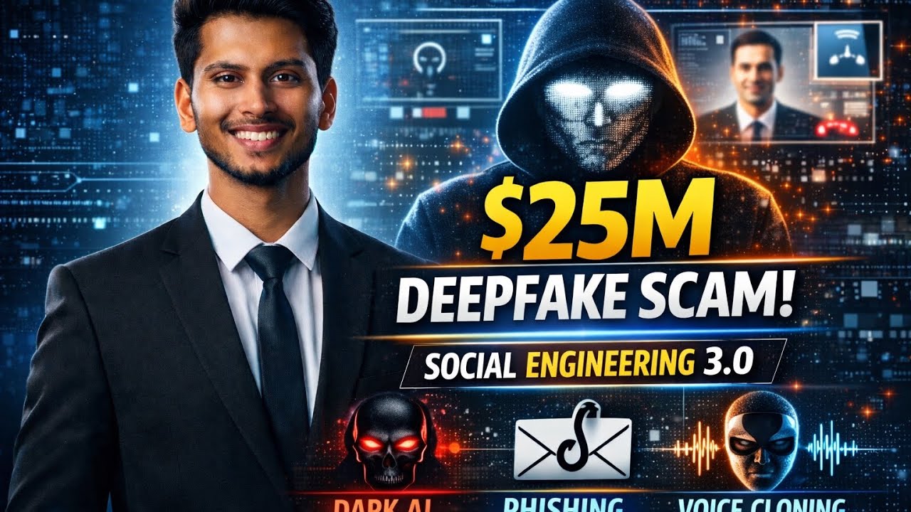 Social Engineering 3.0 | The $25M Deepfake Call That Shocked Cybersecurity!