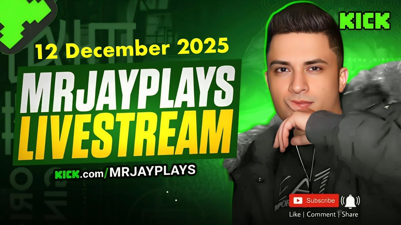 🔴LIVE - MrJayPlays Kick Livestream (12 DECEMBER 2025)
