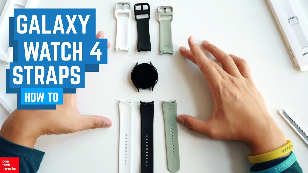 Как заменить ремешок на Samsung Galaxy Watch (4/5/6/7/FE)