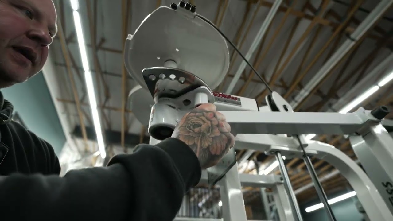 Life Fitness combo chest fly  rear delt machine