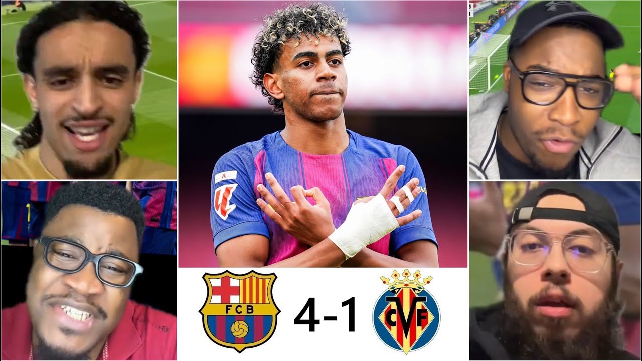 🚨😱LAMINE YAMAL PULVÉRISE VILLAREAL 🔥 💙❤️