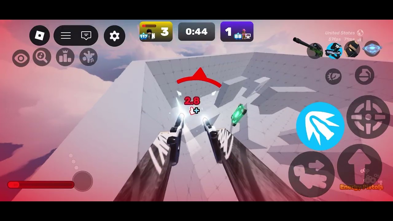 Doings 1v1s with my engry pistols