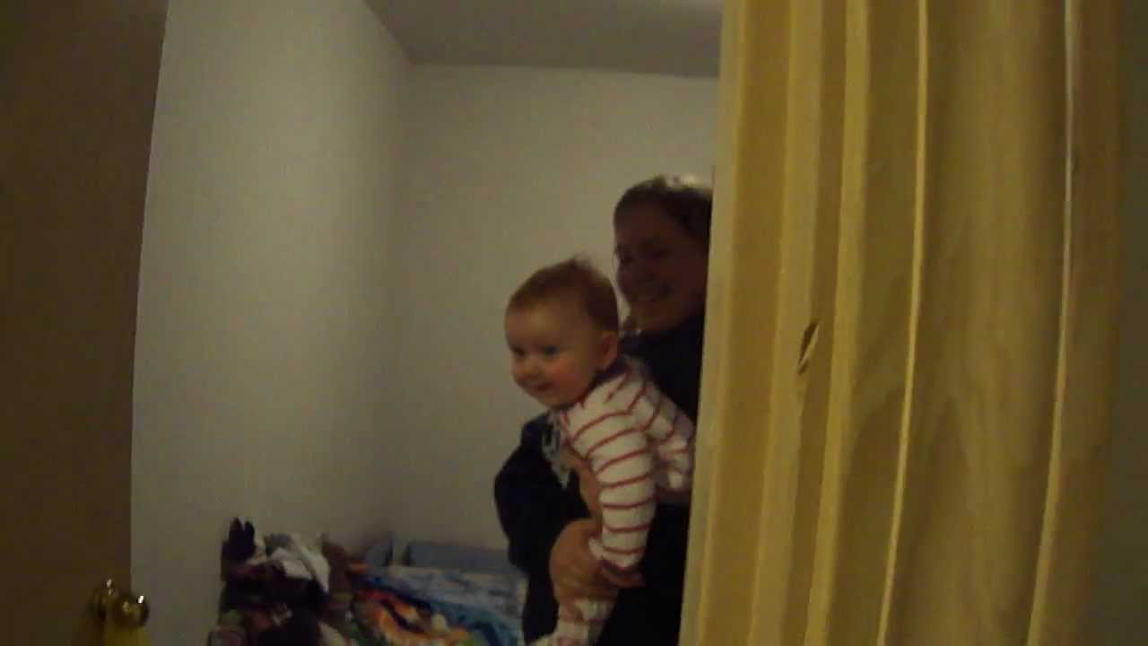 Baby laughing and Mom's Kisses