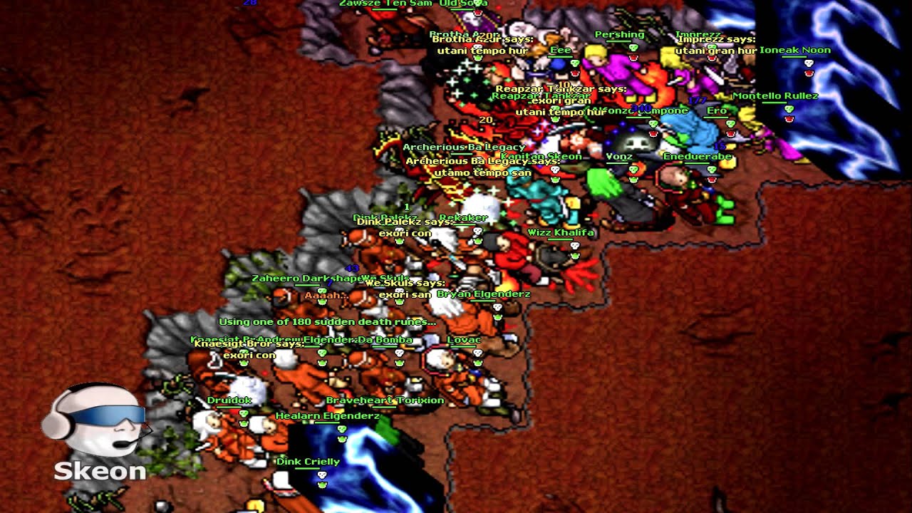 Tibia Shadowcores 2013 | Yellow at Cormaya [HD] [VT Record]