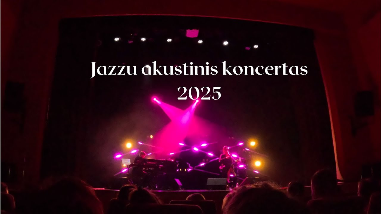 Jazzu akustinis koncertas 2025