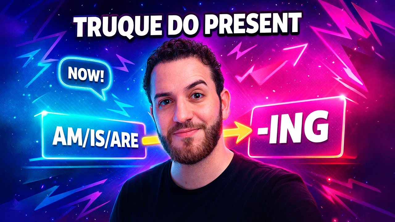 Present Continuous sem confusão: o erro simples que faz você travar ao falar inglês