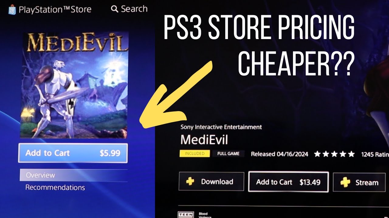 Buy These Classic Games On The PS3 Store Cheaper and Play on PS5!