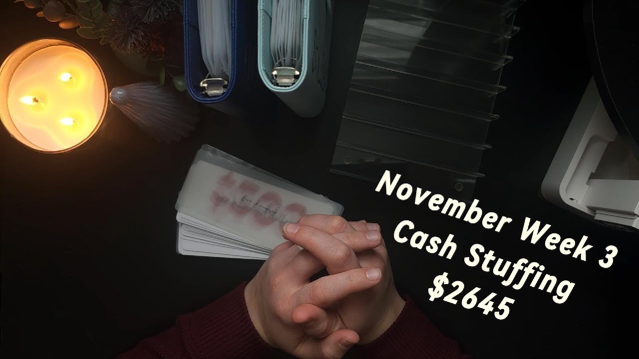 Cash Stuffing November 2025 Week 3