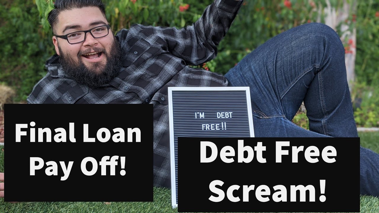 debt free scream final loan pay off | Cooking the Books with Chubaranks