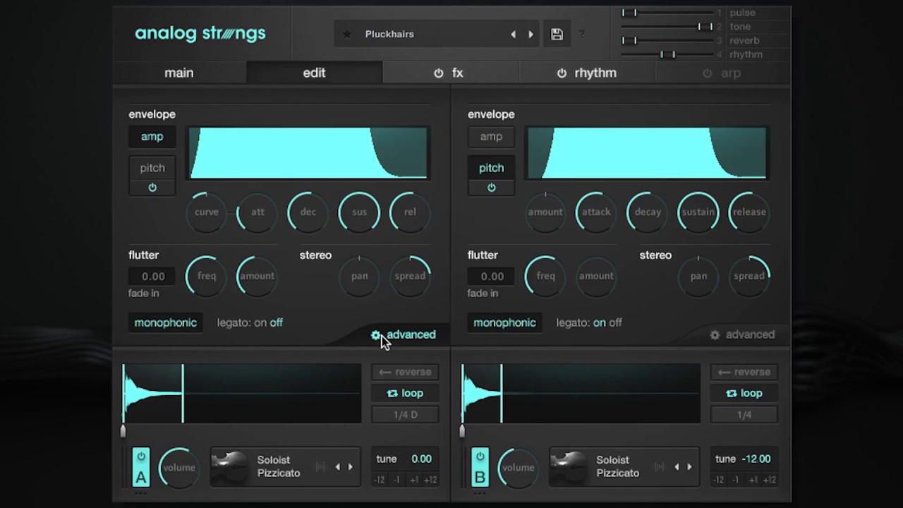 ANALOG STRINGS by Output - Walkthrough