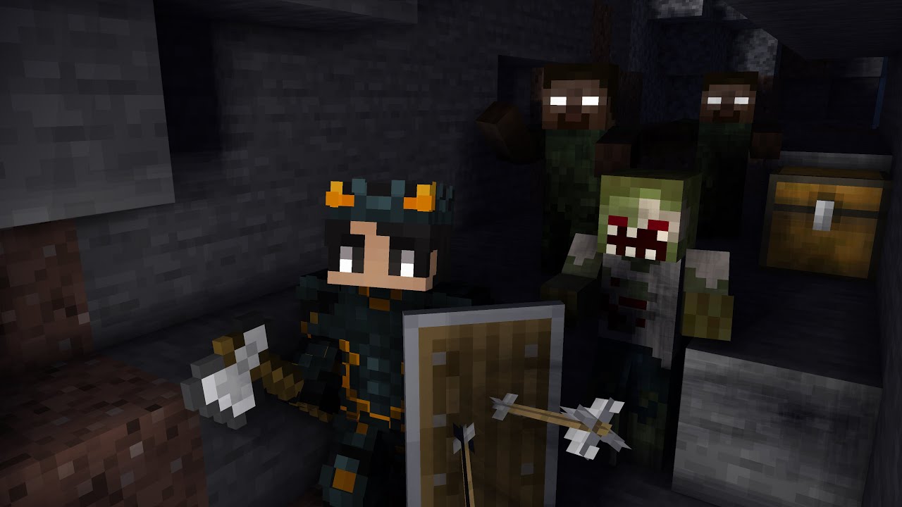 ENCONTRÉ ESTO EN UNA CUEVA ABANDONADA ... #3 | INVASIÓN MINECRAFT