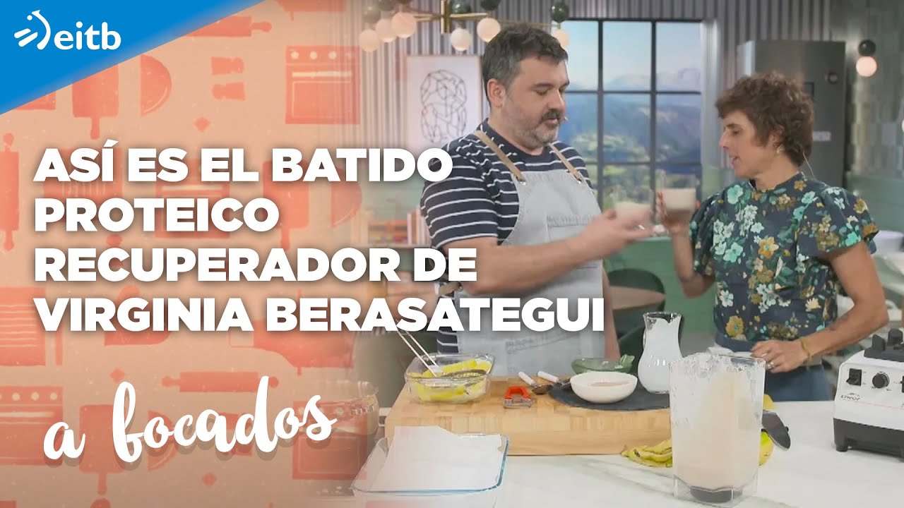Así es el batido proteico recuperador de Virginia Berasategui