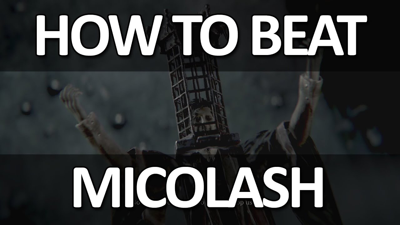 Bloodborne - Micolash Easy Kill