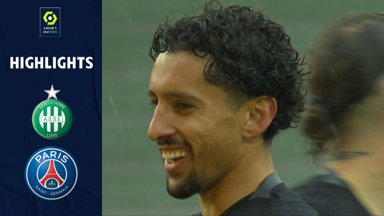 AS SAINT-ÉTIENNE - PARIS SAINT-GERMAIN (1 - 3) - Highlights - (ASSE - PSG) / 2021-2022