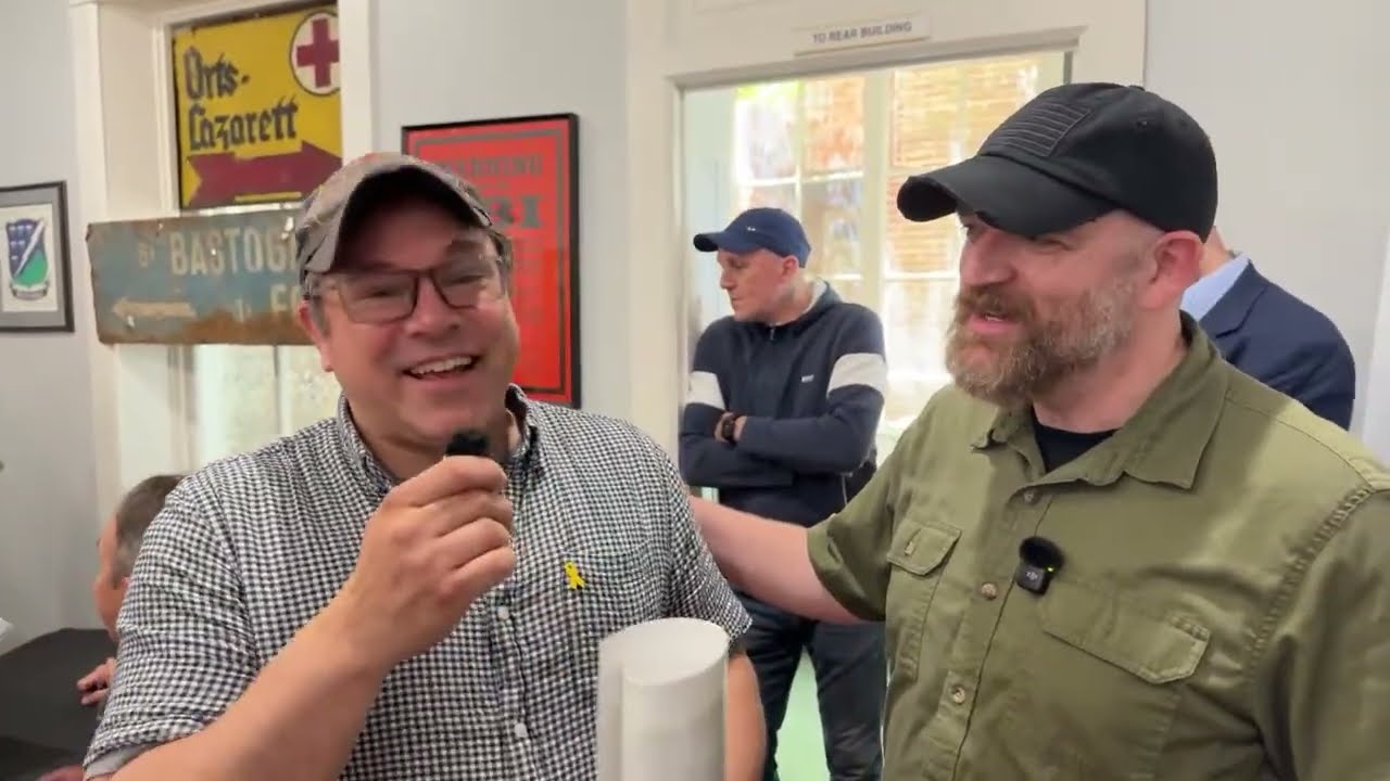 Live from The Gettysburg Museum of History with the cast of Band of Brothers
