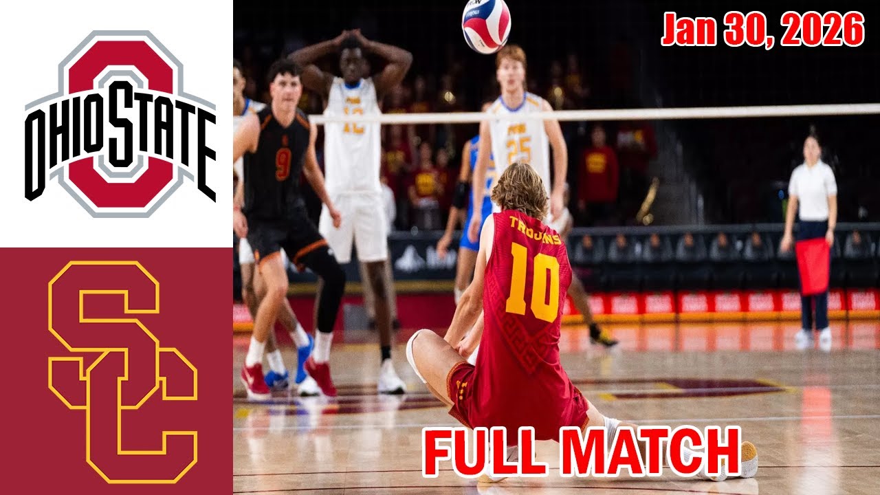Ohio State vs USC [TODAY] FULL GAME | NCAA Men's Volleyball 2026 - Jan 30, 2026