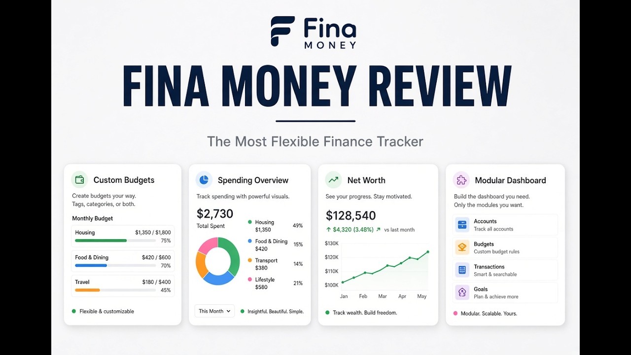 Fina Money Review on Quasa: The Most Flexible Finance Tracker